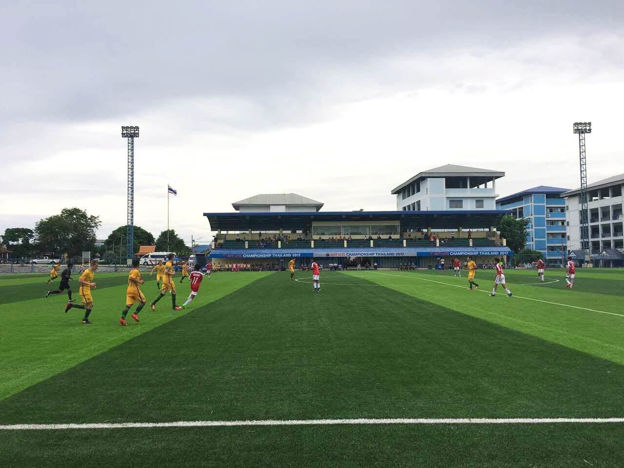 CCGrass Facilitates AFF U-15 Championship Thailand 2017