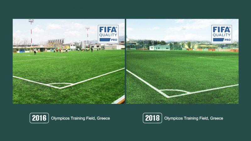 Review of our FIFA Quality Pro Field – Olympicos Training Field, Greece