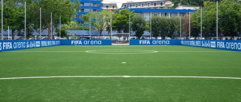 CCGrass Leap được lắp đặt tại sân FIFA Arena đầu tiên ở châu Á
